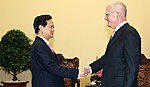 Thủ tướng Nguyễn Tấn Dũng tiếp khách quốc tế