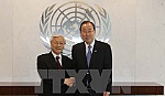 Tổng Bí thư Nguyễn Phú Trọng hội kiến Tổng Thư ký Liên Hợp Quốc