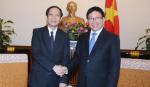 Phó Thủ tướng Phạm Bình Minh tiếp khách quốc tế