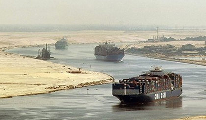 Kênh đào Suez. Nguồn: thecairopost.com