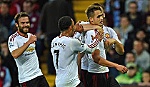 Đánh bại Aston Villa 1-0, M.U lên ngôi đầu giải Ngoại hạng Anh