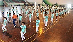 Kết thúc lớp hướng dẫn viên thể dục dưỡng sinh Tiền Giang năm 2015