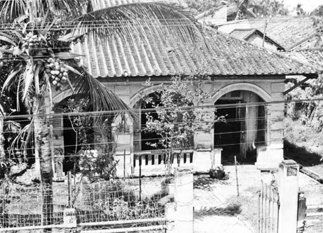 Nhà ông Lê Văn Philip (số 16, đường Trần Hưng Đạo, thị xã Gò Công), nơi mở các cuộc họp để khởi nghĩa ở Gò Công tháng 8-1945.