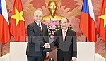 Chủ tịch Quốc hội hội đàm với Chủ tịch Thượng viện Cộng hòa Séc
