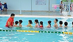 TP.Mỹ Tho:Hồ bơi cơ sở 2 mở cửa cho thanh, thiếu niên bơi tự do