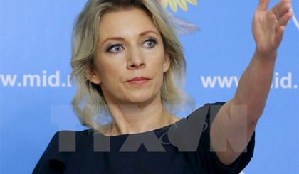 Người phát ngôn Bộ Ngoại giao Nga Maria Zakharova. Nguồn: Reuters/TTXVN