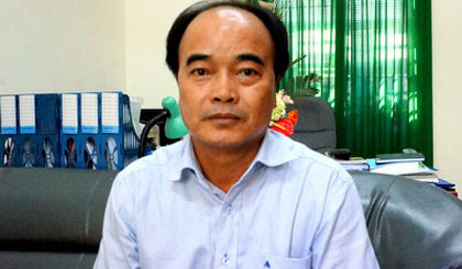  TS. Trần Tăng Khởi - Trưởng khoa Lịch sử Đảng, Học viện Chính trị khu vực III trao đổi với phóng viên.