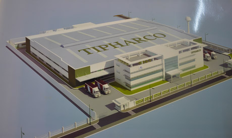 Mô hình Nhà máy sản xuất thuốc dược liệu của Tipharco.