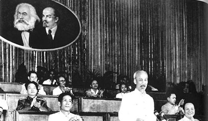 Đại hội đại biểu toàn quốc lần thứ III của Đảng (tháng 9-1960). Ảnh: TL