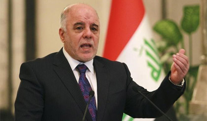 Thủ tướng Iraq Haider al-Abadi. Nguồn: AFP