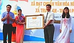 Xã Trung An đón nhận danh hiệu Xã đạt chuẩn Văn hóa nông thôn mới
