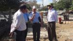 Chairman of the PPC inspects the construction of system to supply water