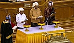 Tổng thống Myanmar tuyên thệ nhậm chức
