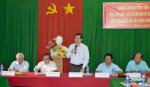 Chủ tịch UBND tỉnh kiểm tra xây dựng NTM tại xã Tam Hiệp, Kim Sơn