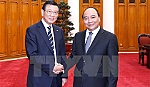 Thủ tướng Nguyễn Xuân Phúc tiếp Chủ tịch Tập đoàn Kumho Asiana