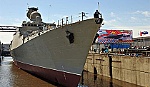 Nga hạ thủy chiến hạm Gepard đóng cho Hải quân Việt Nam