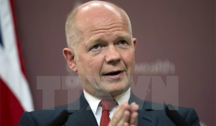 Cựu Ngoại trưởng Anh William Hague. Ảnh: AFP/TTXVN