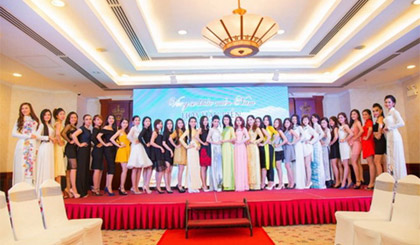 Các thí sinh tại vòng sơ khảo phía Nam Hoa hậu Biển 2016. Nguồn: thethaovanhoa.vn