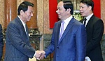 Chủ tịch nước Trần Đại Quang tiếp Đại sứ đặc biệt Việt Nam-Nhật Bản