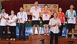 Kết thúc Giải Cầu lông Công đoàn viên chức tỉnh Tiền Giang lần thứ 20