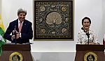 Ngoại trưởng Mỹ John Kerry lần đầu thăm chính thức Myanmar