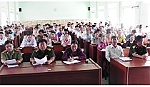 Huyện Cai Lậy: 161 học viên dự lớp Bồi dưỡng kiến thức QPAN