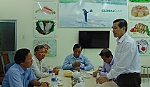 Chủ tịch UBND tỉnh Lê Văn Hưởng: Thăm và làm việc với các doanh nghiệp