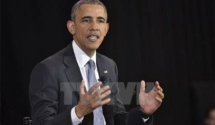 Tổng thống Hoa Kỳ Barack Obama. Ảnh: AFP/TTXVN