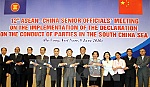 Quan chức cao cấp ASEAN-Trung Quốc thảo luận về DOC và COC