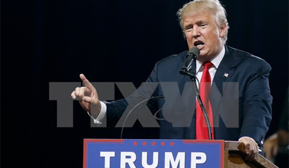 Ông Donald Trump phát biểu trong một chiến dịch vận động tranh cử ở Phoenix, Arizona ngày 18/6. Nguồn: AFP/TTXVN
