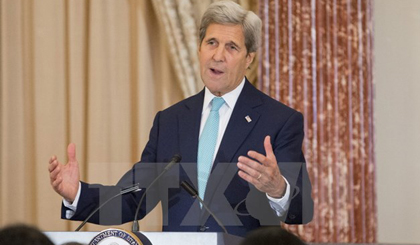 Ngoại trưởng Mỹ John Kerry. (Nguồn: EPA/TTXVN)