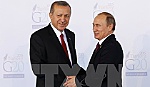 Tổng thống Thổ Nhĩ Kỳ đã đến Nga để hội đàm với Tổng thống Putin