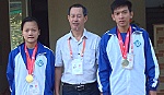Đoàn Thể thao học sinh Tiền Giang đoạt 4 Huy chương môn Điền kinh