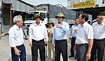 Chủ tịch UBND tỉnh Lê Văn Hưởng kiểm tra an toàn giao thông
