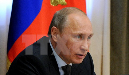Tổng thống Nga Vladimir Putin. Nguồn: AFP/TTXVN