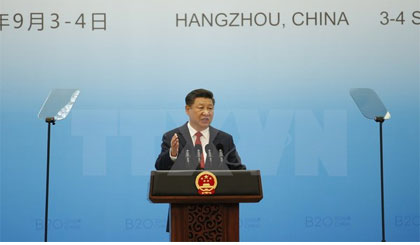 Chủ tịch Trung Quốc Tập Cận Bình. Ảnh: AFP/TTXVN