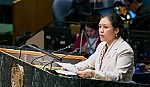Việt Nam kêu gọi quốc tế xây dựng thế giới hòa bình và an ninh