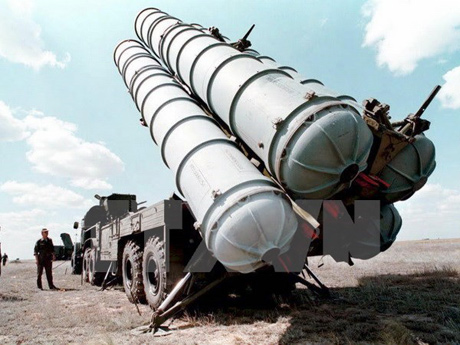 Hệ thống tên lửa S300 của quân đội Nga. Ảnh minh họa: TTXVN/AFP