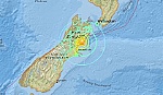 Sóng thần xuất hiện tại biển New Zealand sau trận động đất