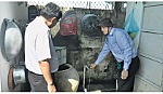 Chủ tịch UBND tỉnh kiểm tra tình hình nước sinh hoạt tại Tân Phú Đông