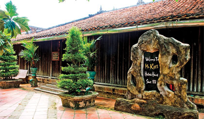 Nhà cổ của ông Trần Tuấn Kiệt.