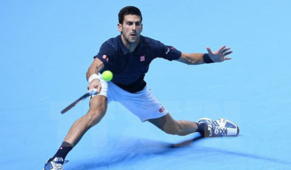 Tay vợt Novak Djokovic. Nguồn: EPA/TTXVN