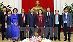 Bà Trương Thị Mai tiếp cố vấn Phó Chủ tịch Đảng nhân dân Campuchia