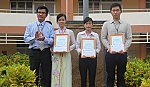 3 sinh viên nhận học bổng FUYO