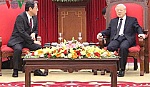 Tổng Bí thư Nguyễn Phú Trọng tiếp Đại sứ Nhật Bản