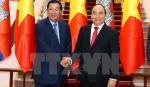 Thủ tướng Nguyễn Xuân Phúc hội đàm với Thủ tướng Vương quốc Campuchia