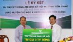 Vietcombank tài trợ 3 tỷ đồng xây Trường Mẫu giáo Quơn Long