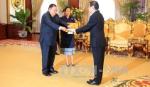 Vietnamese Ambassador to Laos presents credentials