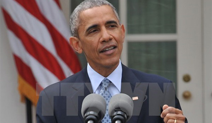 Tổng thống Mỹ Barack Obama. Nguồn: AFP/TTXVN
