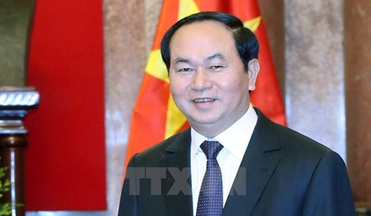 President Tran Dai Quang (Photo: VNA)